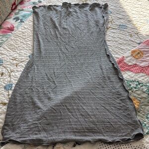 ANGELROX Hour Glass Gray Shaper, Scarf, Tube Top, Mini Dress OS